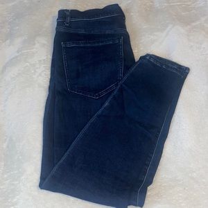 Express high rise skinny jeans